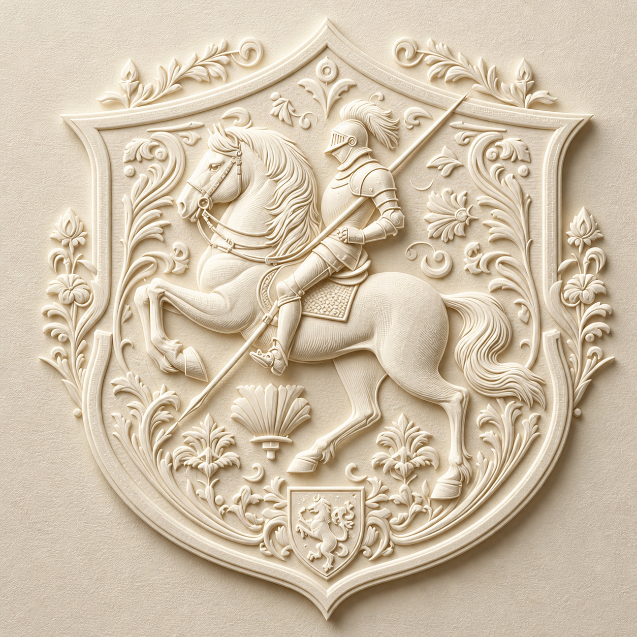 Knight & Heraldry — 持槍騎士盾徽